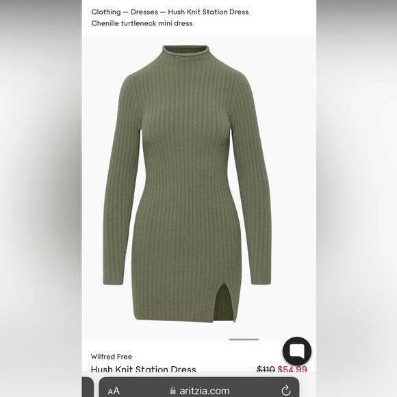 Aritzia Hush Knit Dress - Picture 2 of 5